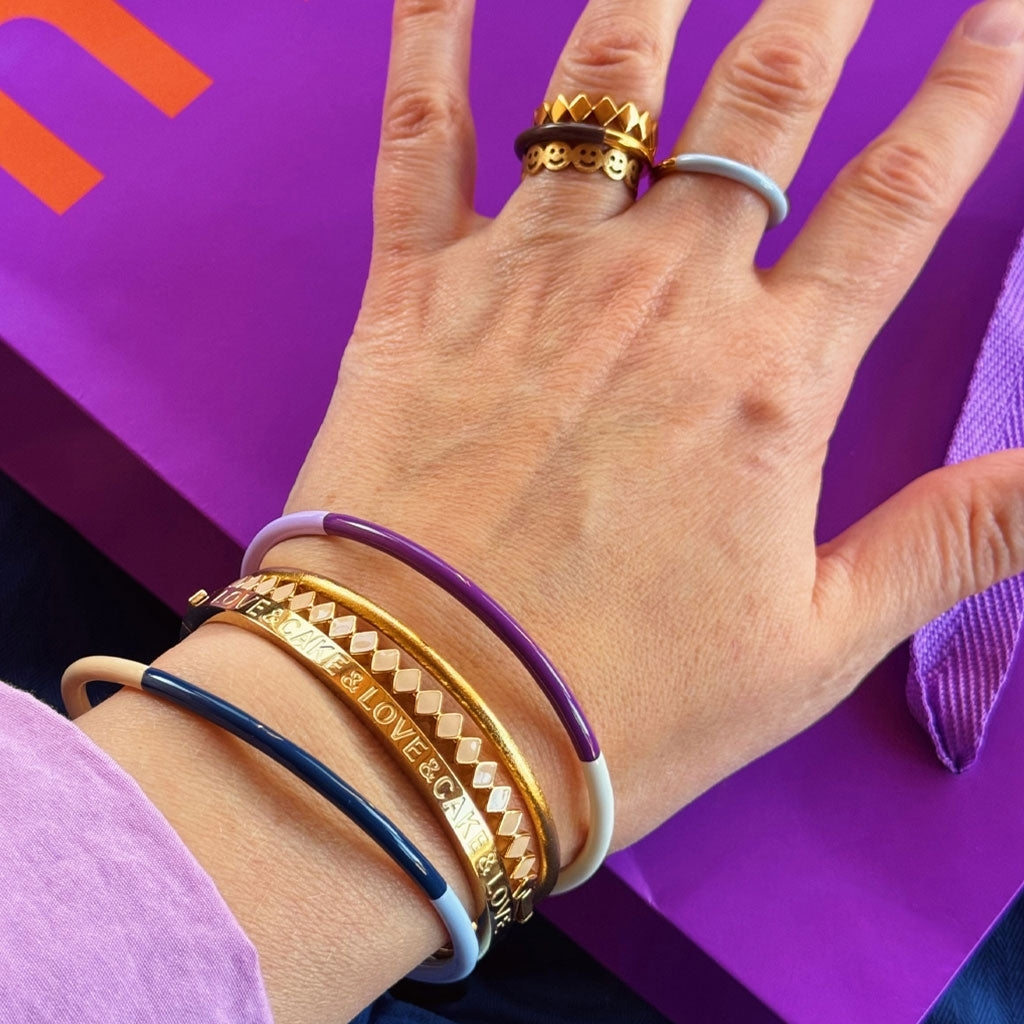 LULU Copenhagen Color Bangle Quatro Bracelets North
