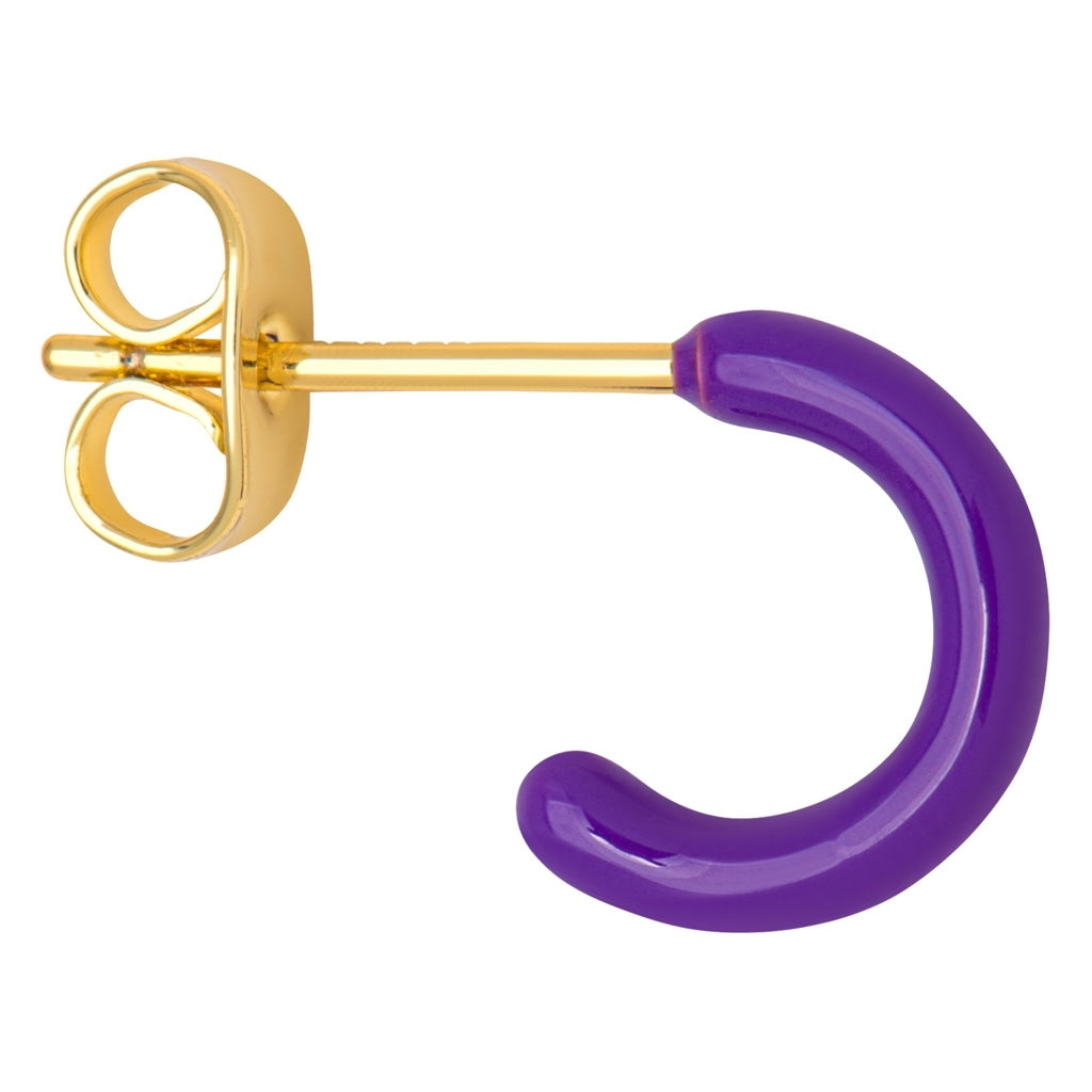 LULU Copenhagen Color Hoop 1 st Hoops Deep Purple