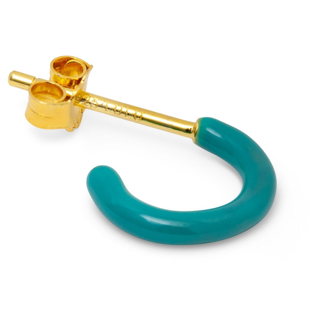 LULU Copenhagen Color Hoop 1 st Hoops Petrol