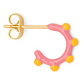 Color Hoop Dot 1 st - Rose - Sunflower