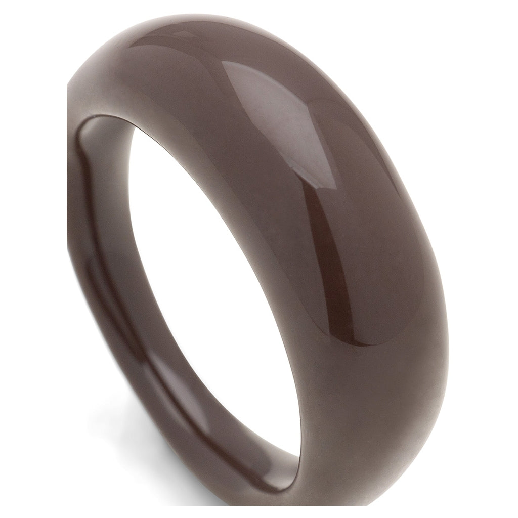 LULU Copenhagen Color Ring Chunky Rings Cocoa Powder