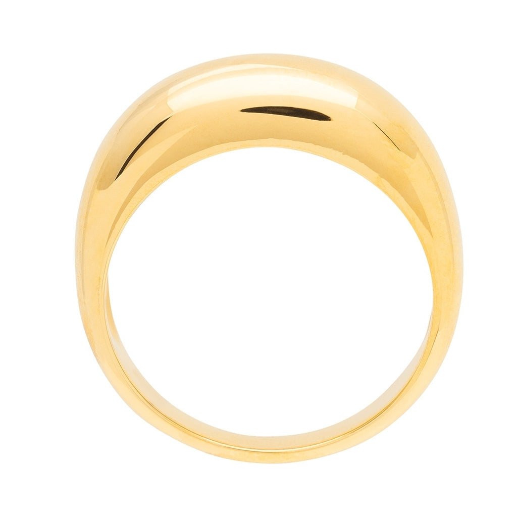 LULU Copenhagen Color Ring Chunky Rings Guldpläterad