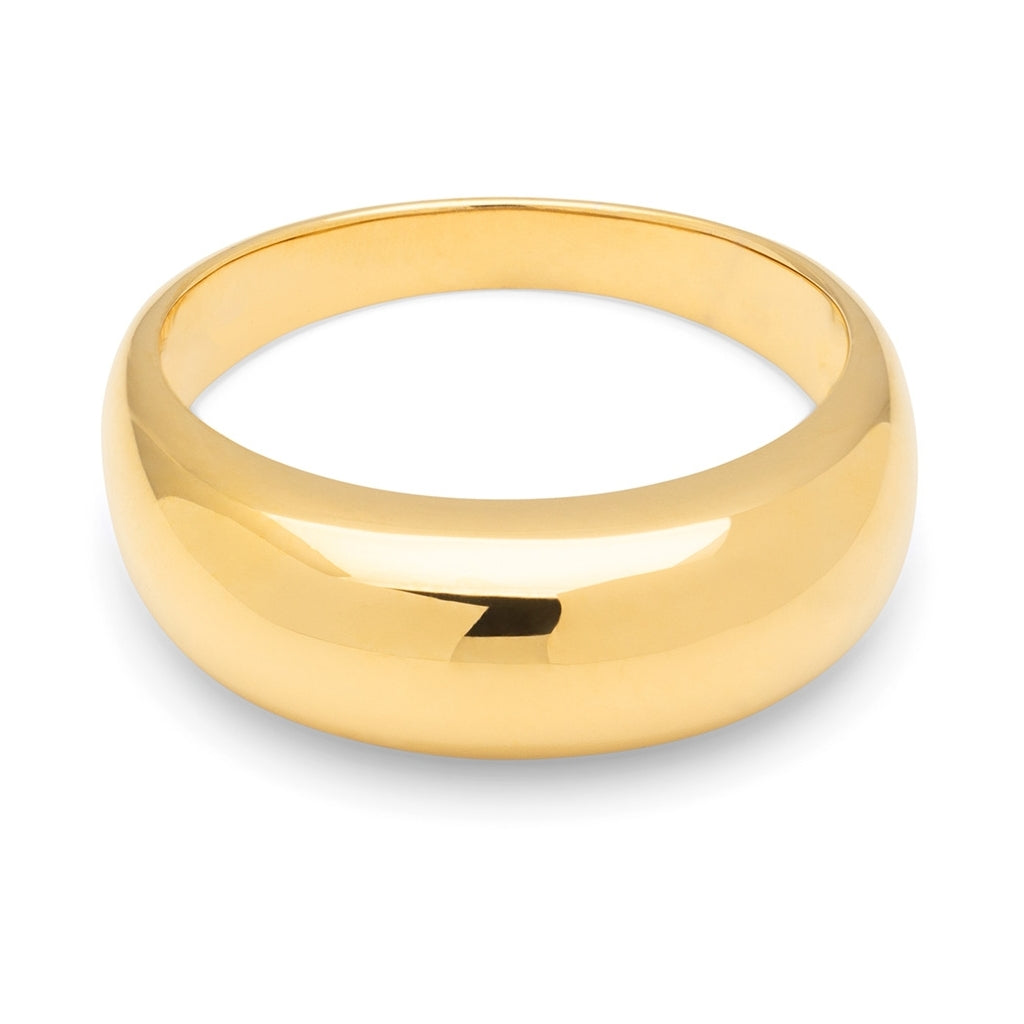 LULU Copenhagen Color Ring Chunky Rings Guldpläterad