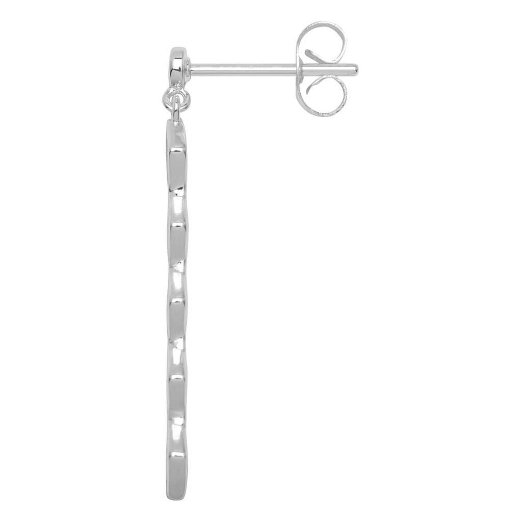 LULU Copenhagen Confetti Long örhänge 1 st silverpläterad Ear stud, 1 pcs Mångfärgad