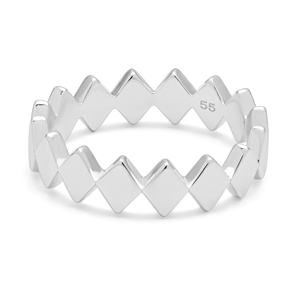 LULU Copenhagen Confetti Ring Sterling silver, 50% återvunnet. Rings Silver