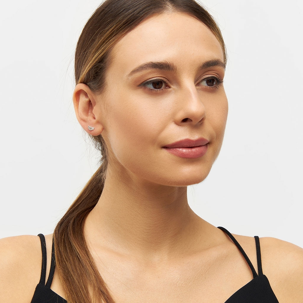 LULU Copenhagen Croissant örhänge 1 st Ear stud, 1 pcs Silver Plated