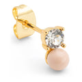 Diamond Eye 1 st - Dusty Peach/Crystal