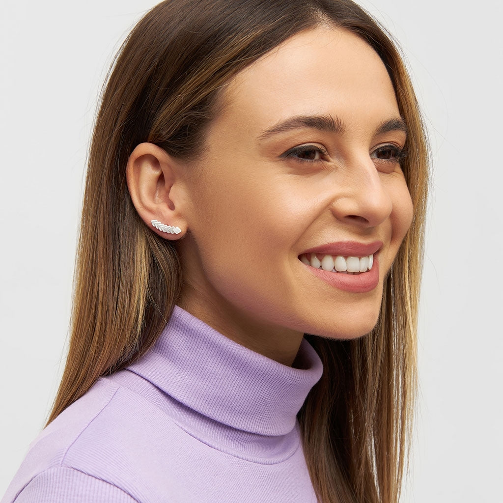 LULU Copenhagen Domino 7 örhänge 1 st Ear stud, 1 pcs Silver