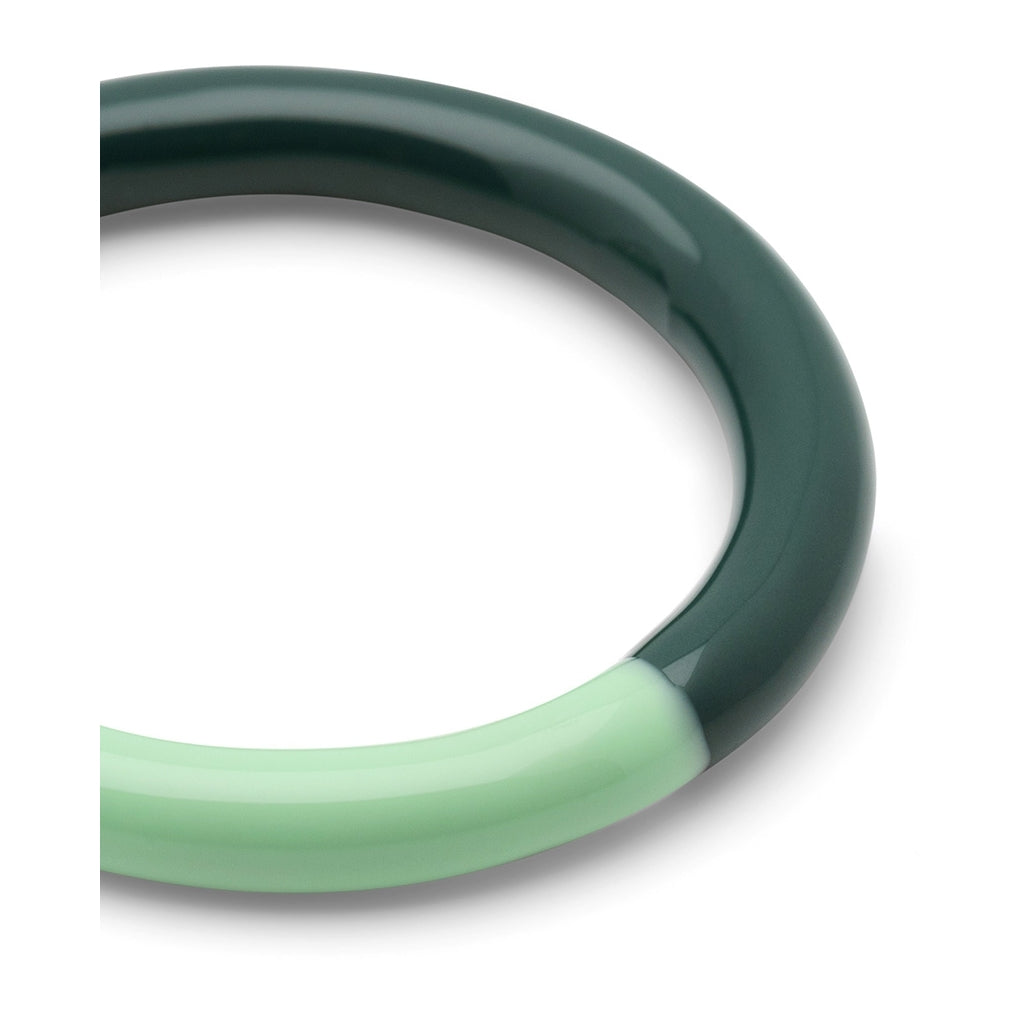 LULU Copenhagen Double Color Ring Rings North Sea Green/Seasalt Green