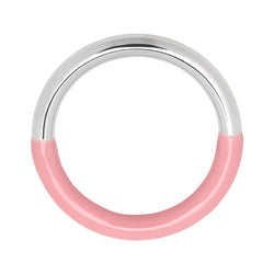 LULU Copenhagen Double Color Ring silver Rings Silver/Light Pink