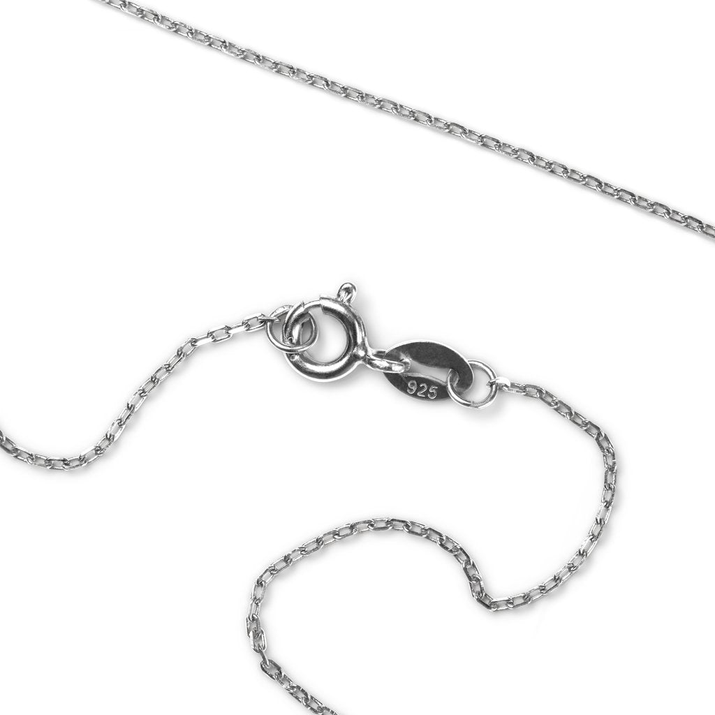 LULU Copenhagen Facet Halsband lång Necklaces Silver