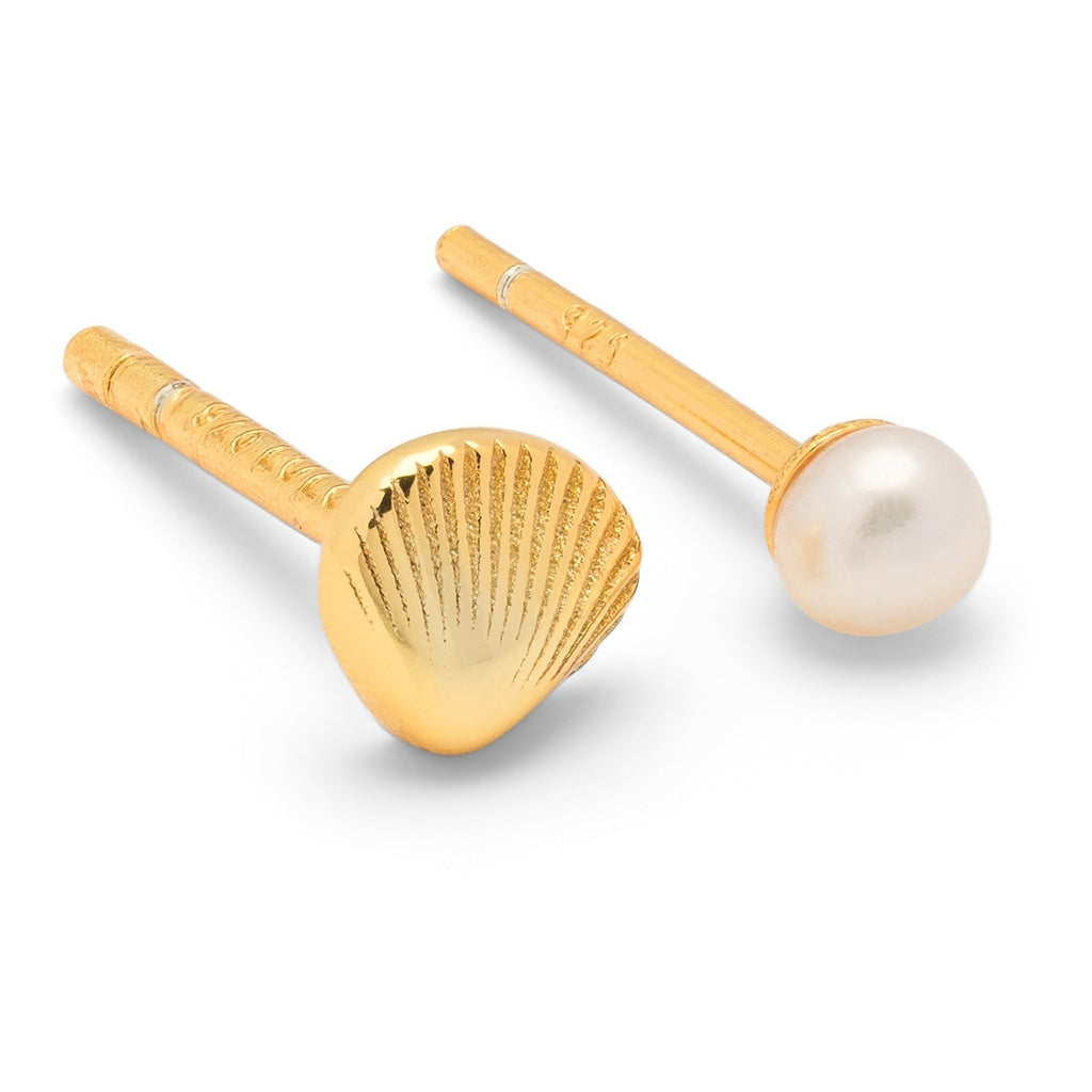 LULU Copenhagen Family Sea örhänge par Earrings, pairs Guldpläterad