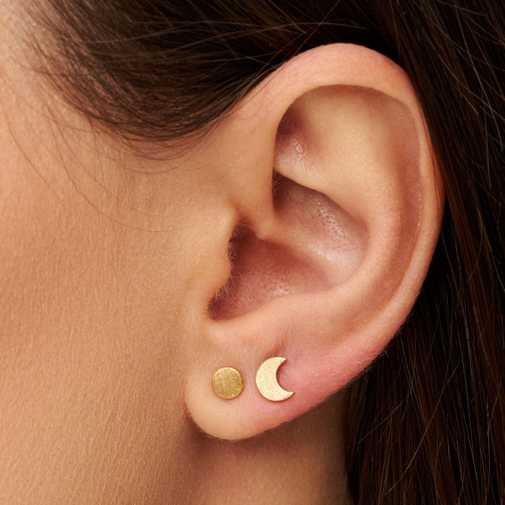 LULU Copenhagen Family To The Moon And Back örhängen par Earrings, pairs Guldpläterad