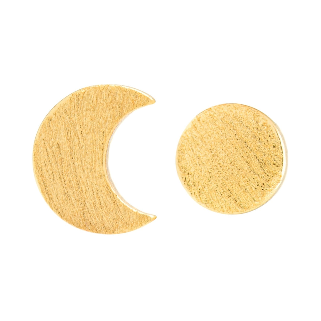 LULU Copenhagen Family To The Moon And Back örhängen par Earrings, pairs Guldpläterad