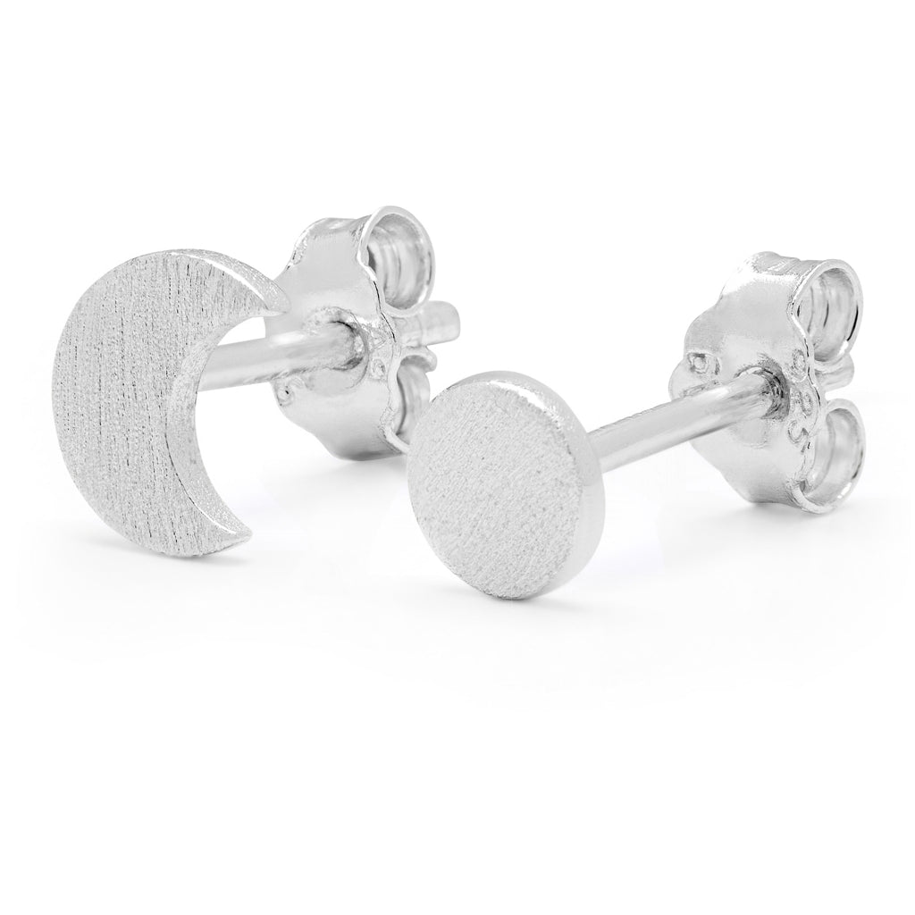 LULU Copenhagen Family To The Moon And Back örhängen par Earrings, pairs Silver