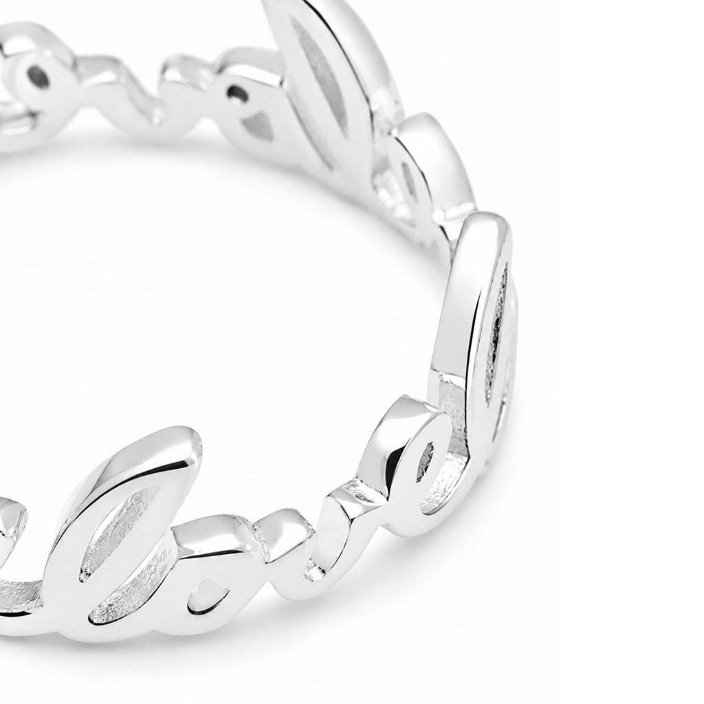 LULU Copenhagen For My Love Ring Rings Silver