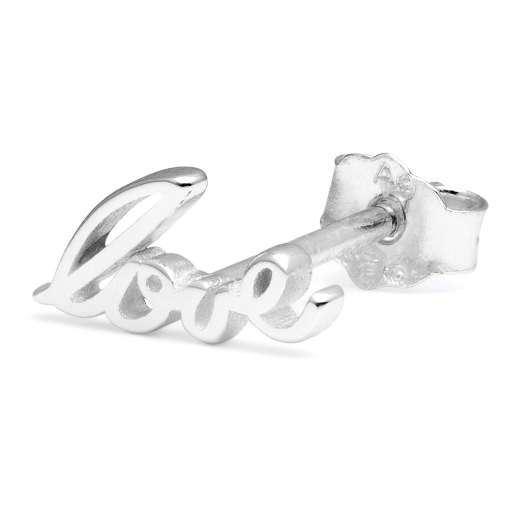 LULU Copenhagen For My Love örhänge 1 st Ear stud, 1 pcs Silver