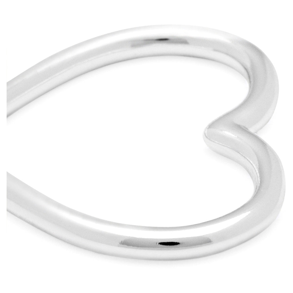 LULU Copenhagen Heart Ring forsilvrad Rings Silver Plated