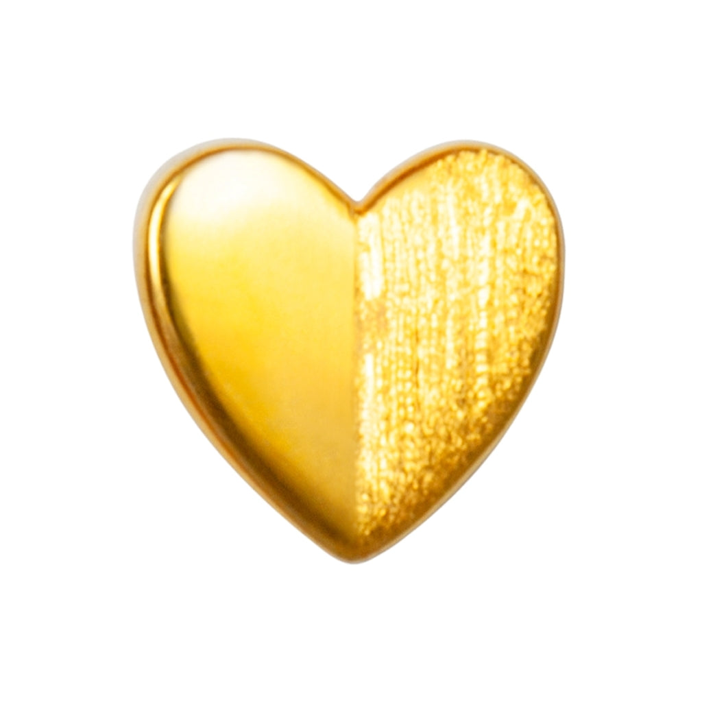 LULU Copenhagen Heart Wings örhänge 1 st Ear stud, 1 pcs Guldpläterad
