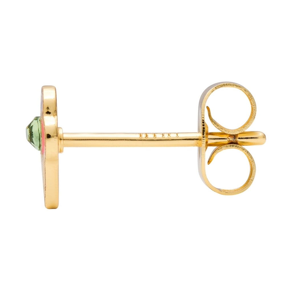 LULU Copenhagen Ice Cone Crystal örhänge 1 st Ear stud, 1 pcs Guldpläterad