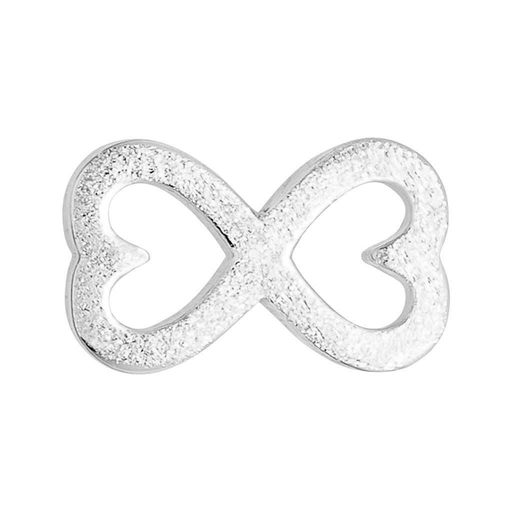 LULU Copenhagen Infinite Love 1 st Ear stud, 1 pcs Silver