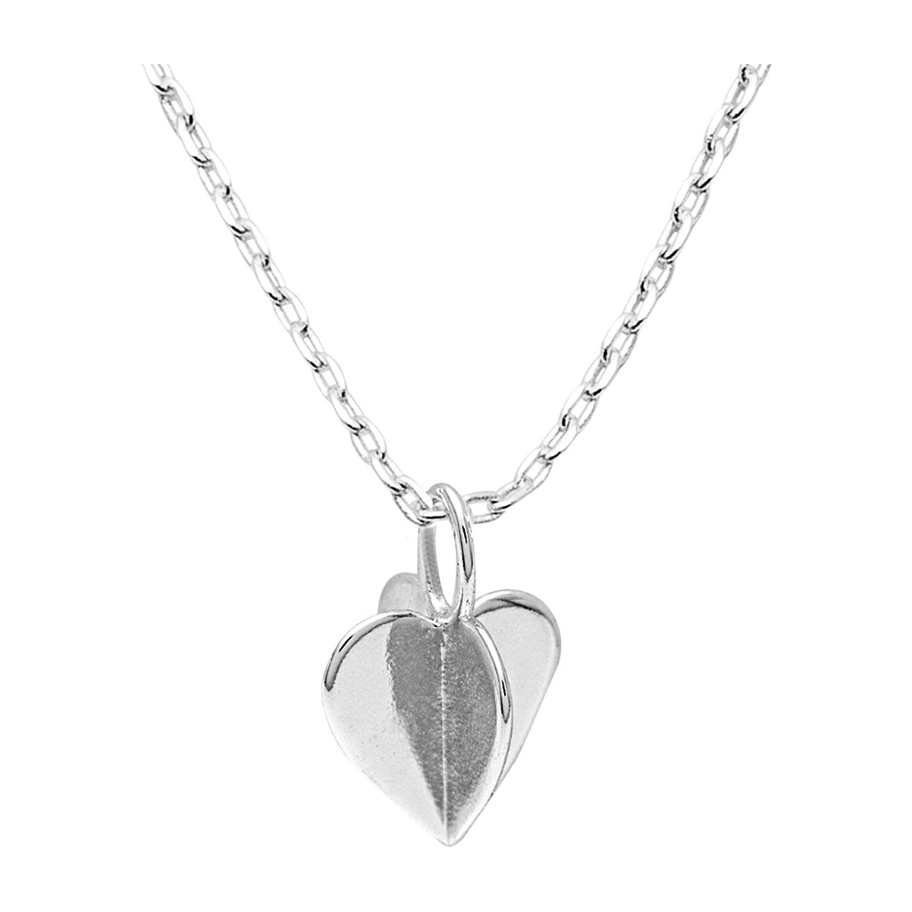 LULU Copenhagen Lemon Heart Halsband Necklaces Silver Plated