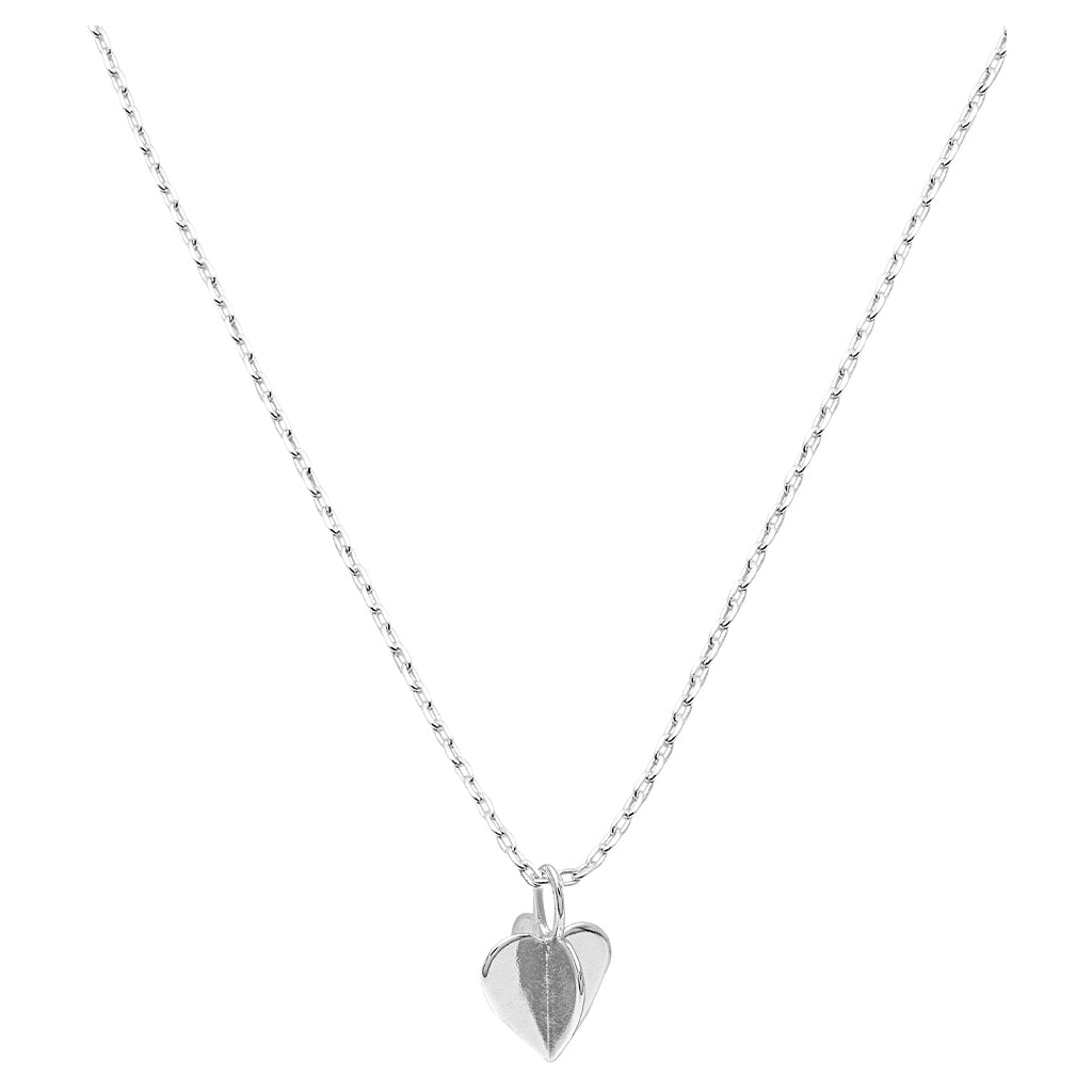 LULU Copenhagen Lemon Heart Halsband Necklaces Silver Plated