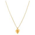 Lemon Heart Halsband Guldpläterad - Guldpläterad