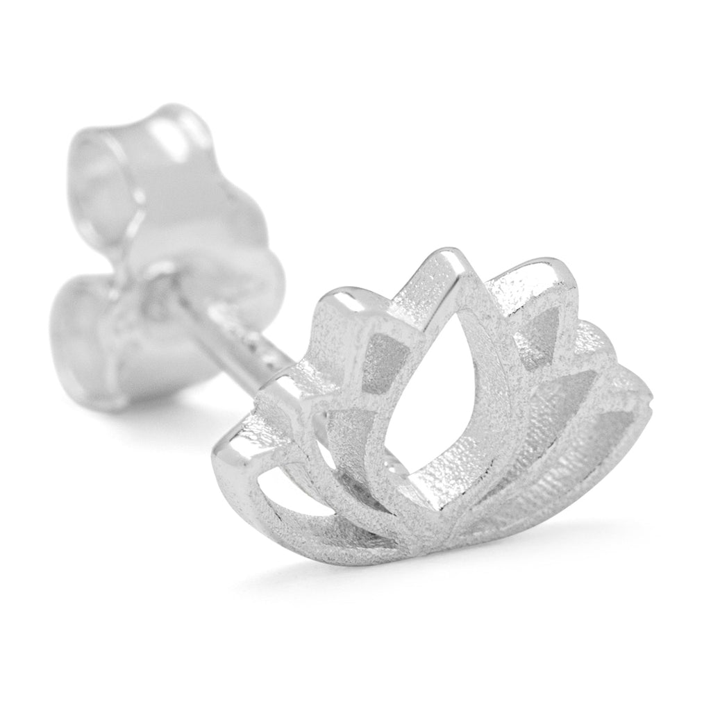 LULU Copenhagen Lotus örhänge 1 st Ear stud, 1 pcs Silver