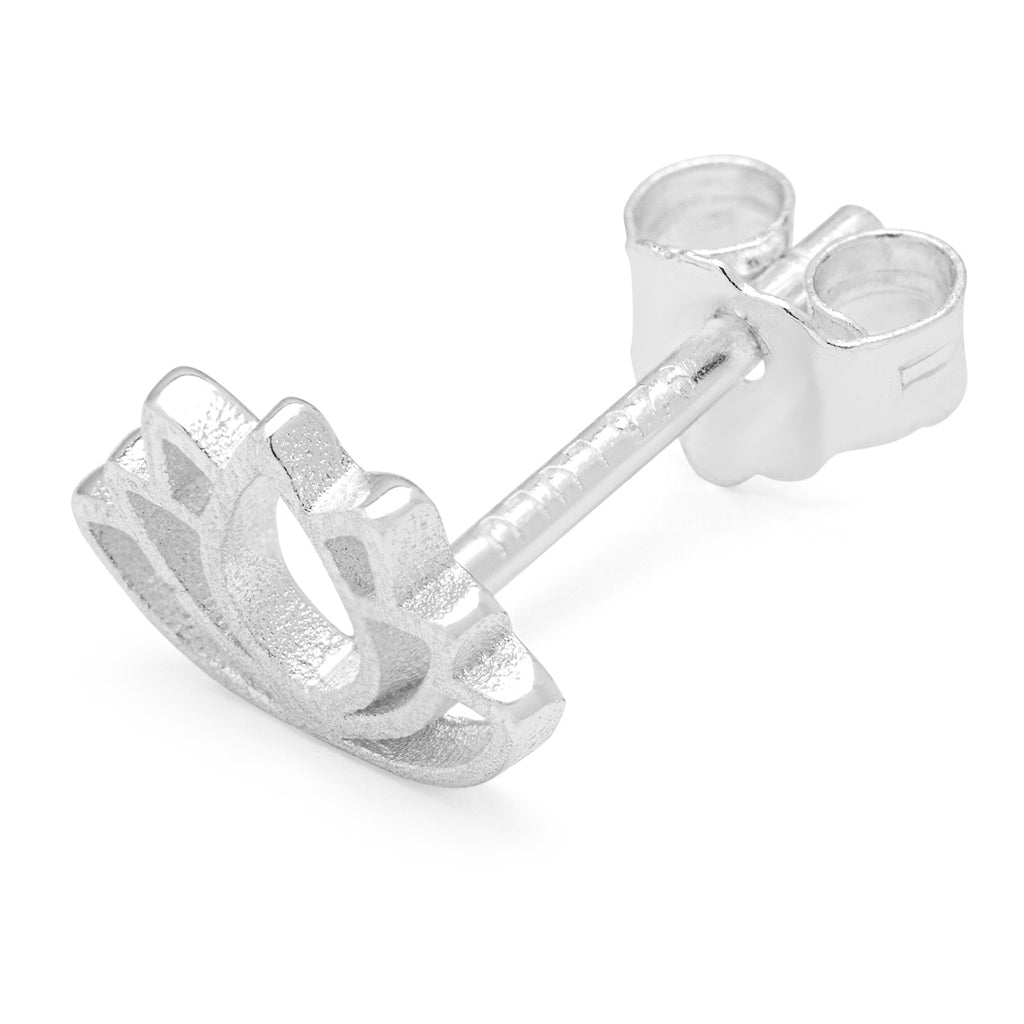 LULU Copenhagen Lotus örhänge 1 st Ear stud, 1 pcs Silver