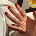 Love Knot Ring - Vit