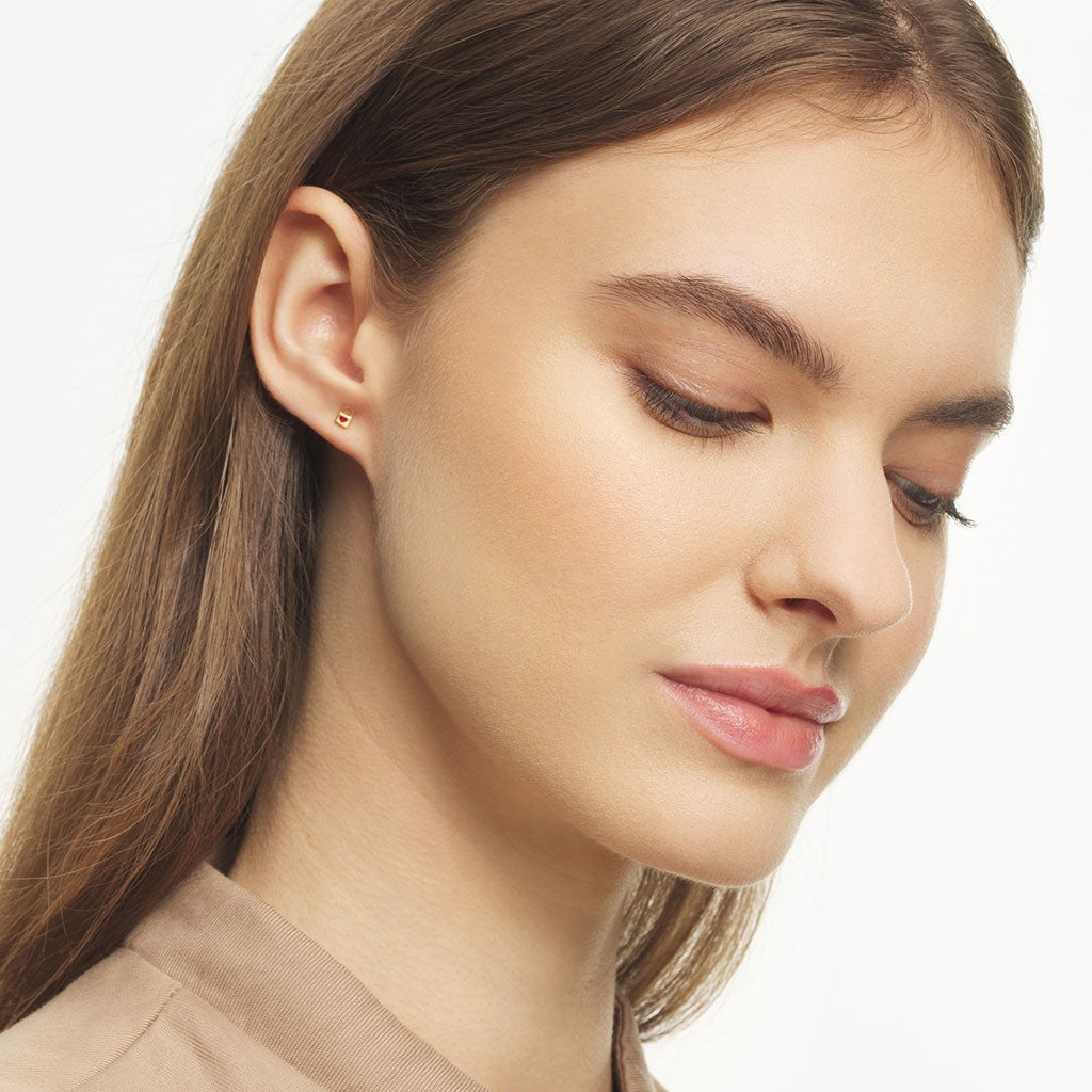 LULU Copenhagen Love Lock 1 st Ear stud, 1 pcs Guldpläterad