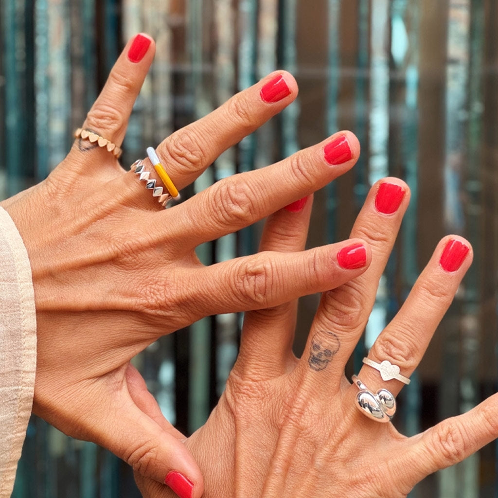 LULU Copenhagen Love Ring Rings Silver