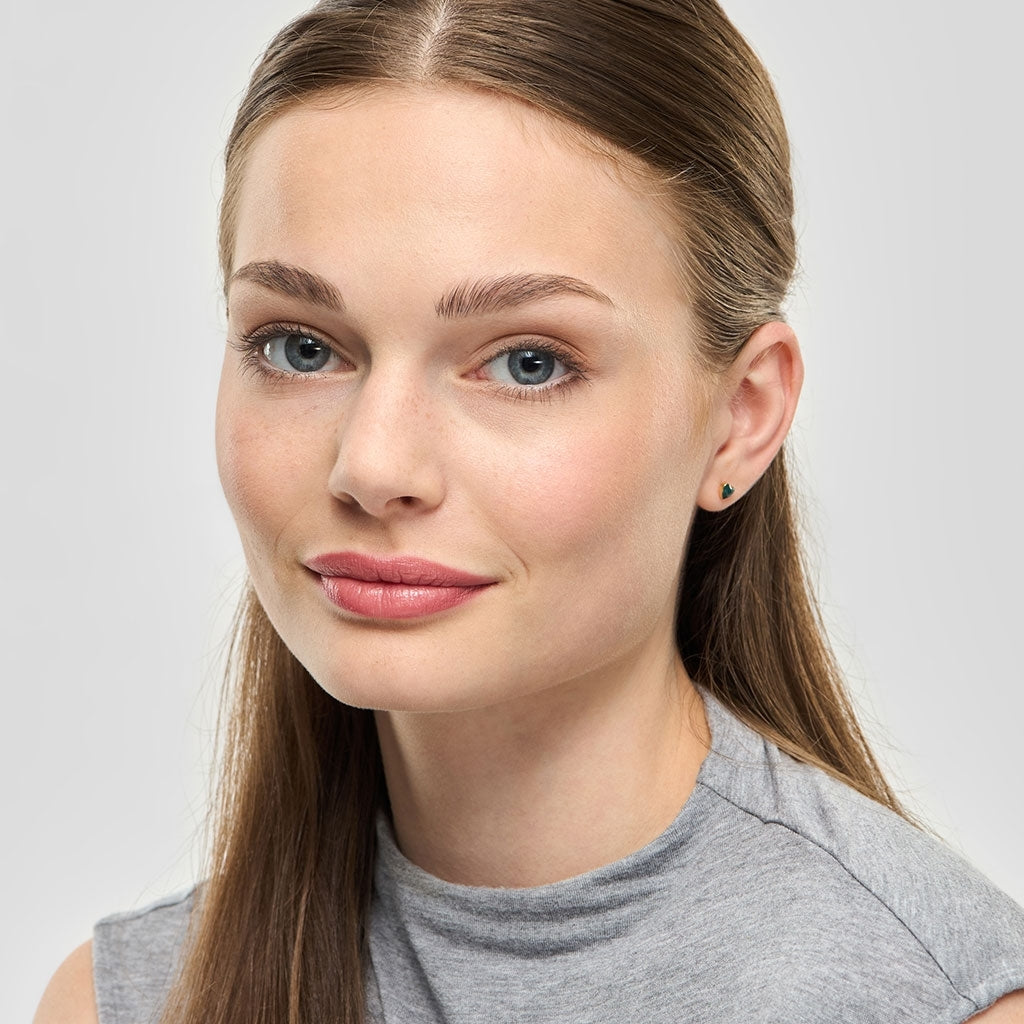 LULU Copenhagen Love U örhänge 1 st Ear stud, 1 pcs North Sea Green