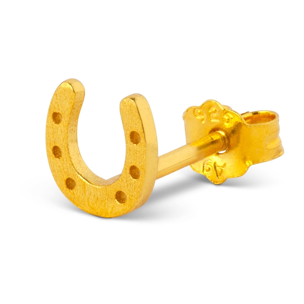 LULU Copenhagen Luck örhänge 1 st Ear stud, 1 pcs Guldpläterad