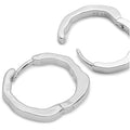 Organic Hoops Par - Silver Plated