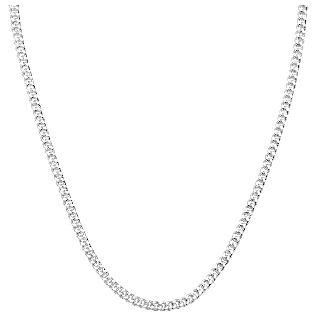 LULU Copenhagen Panzer Halsband silverpläterad Necklaces Silver Plated