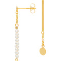 Pearls & Pin 1 st - Guldpläterad
