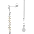 Pearls & Pin 1 st - Silver