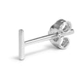 Pin örhänge 1 st - Silver