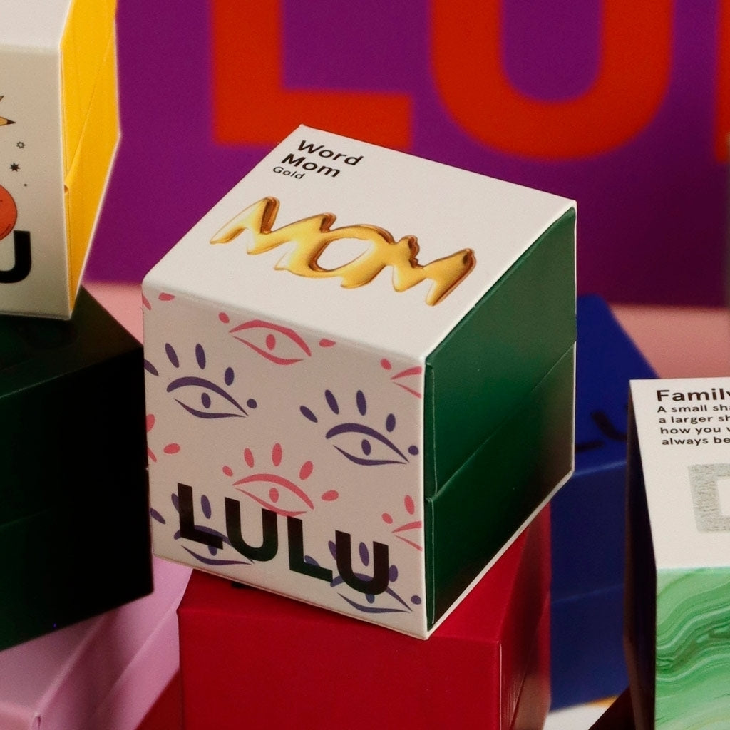 LULU Copenhagen Presentset, Wife, Mom, Boss Gift Collection Guldpläterad