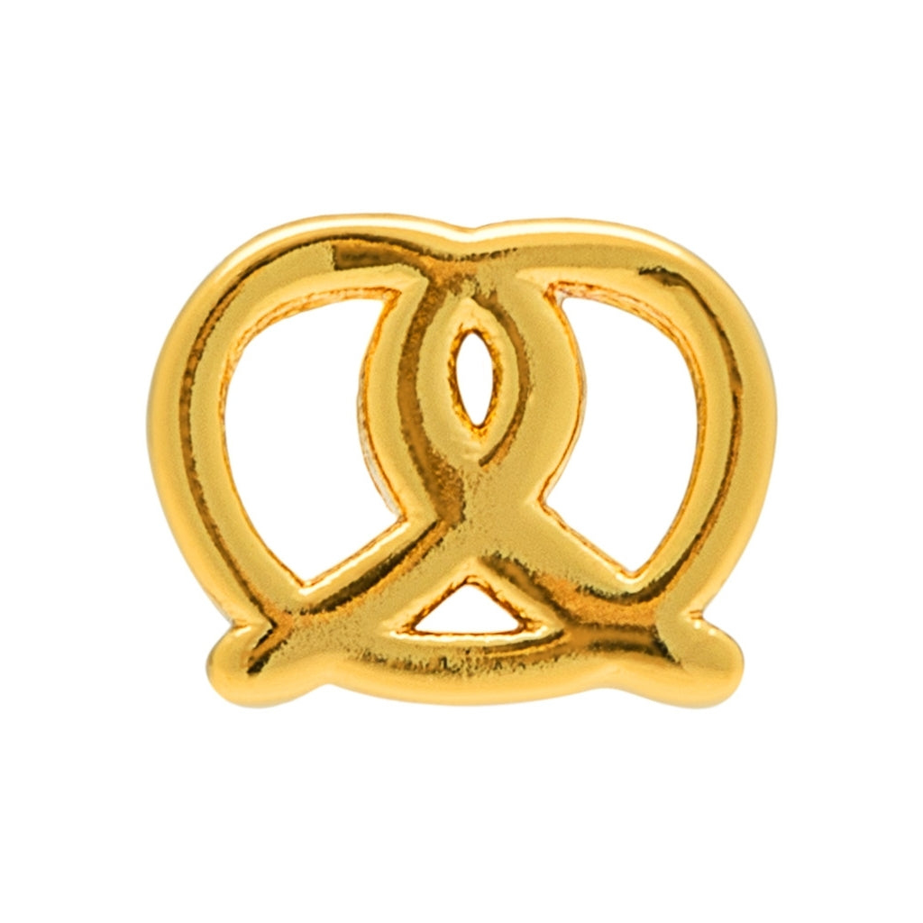 LULU Copenhagen Pretzel örhänge 1 st Ear stud, 1 pcs Guldpläterad