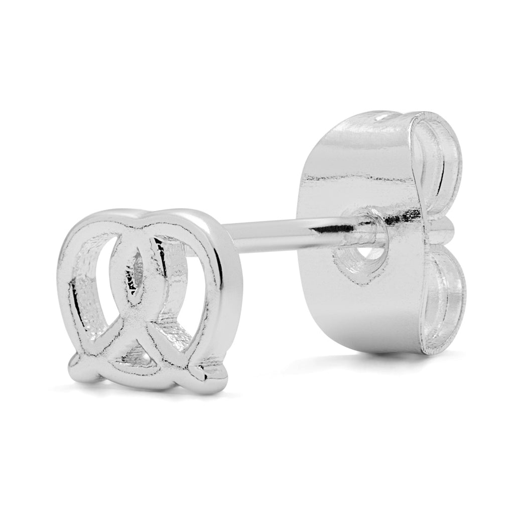 LULU Copenhagen Pretzel örhänge 1 st Ear stud, 1 pcs Silver