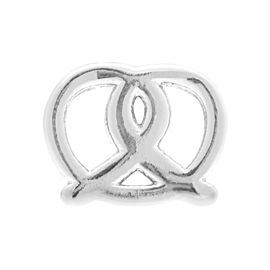 LULU Copenhagen Pretzel örhänge 1 st Ear stud, 1 pcs Silver