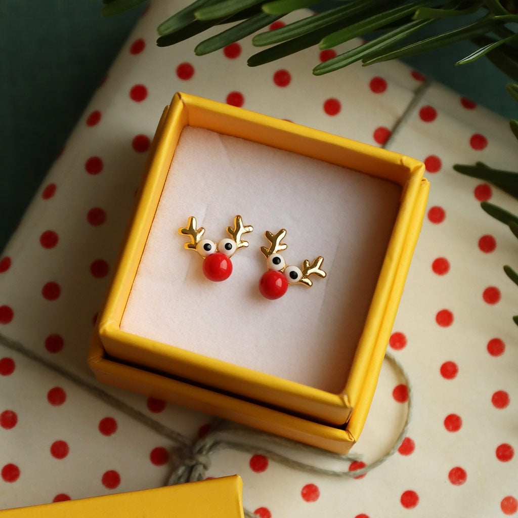 LULU Copenhagen Rudolph örhänge 1 st Ear stud, 1 pcs Silver Plated