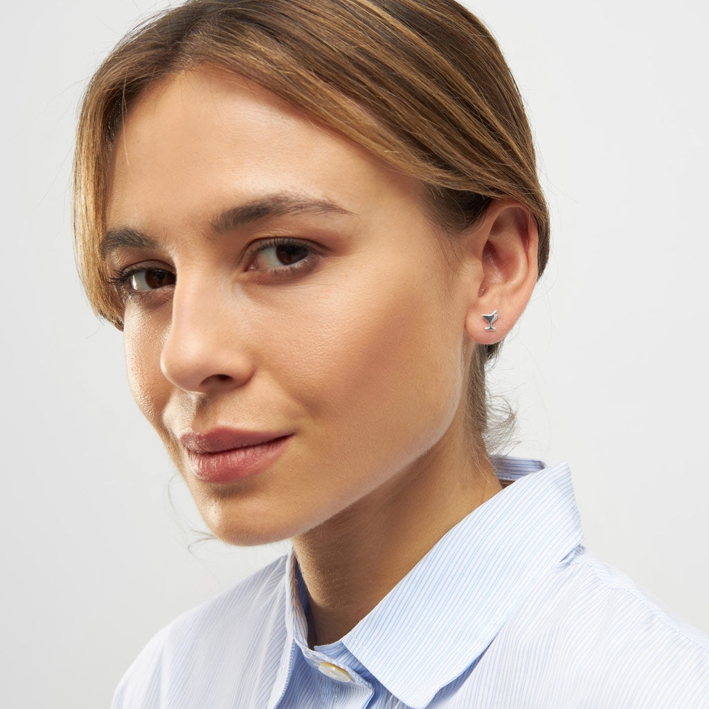 LULU Copenhagen Saturday örhänge 1 st Ear stud, 1 pcs Silver Plated