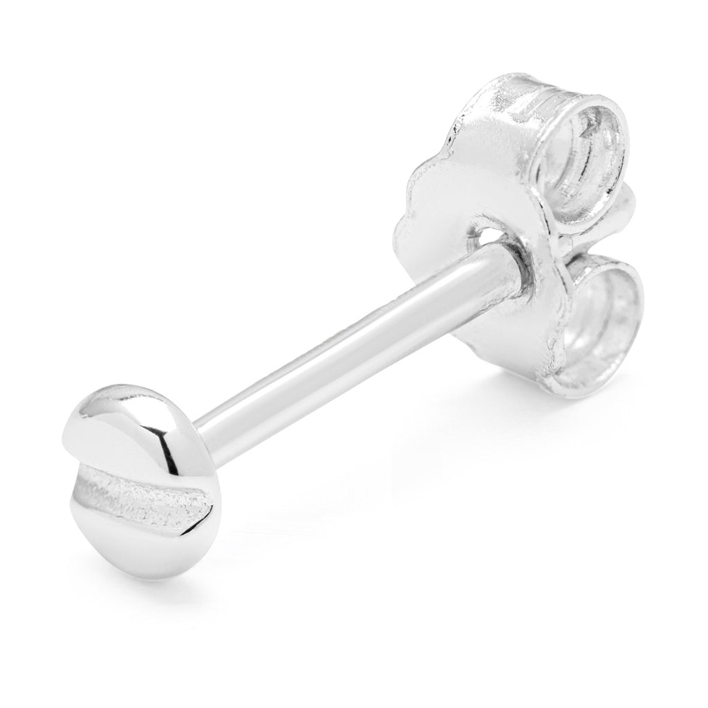LULU Copenhagen Screw örhänge 1 st Ear stud, 1 pcs Silver