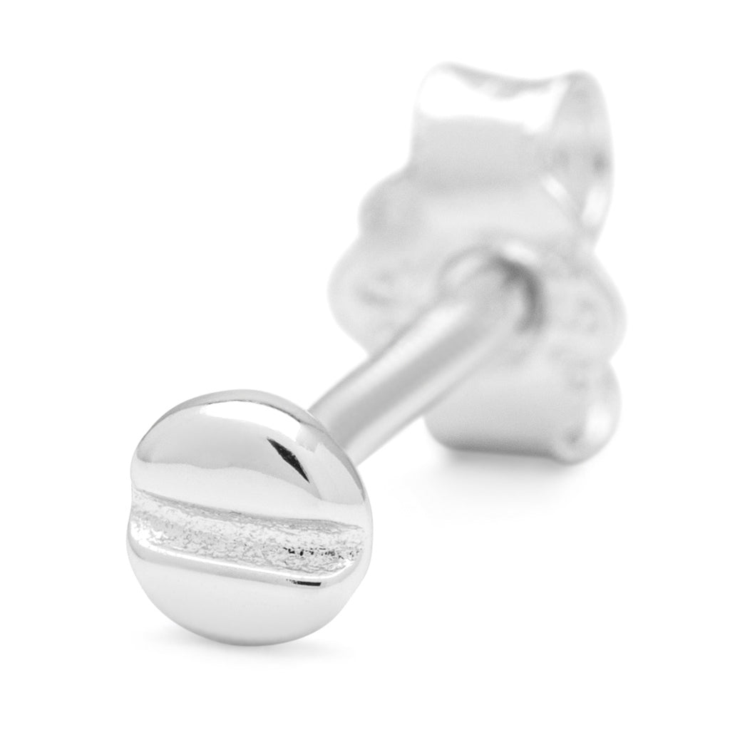 LULU Copenhagen Screw örhänge 1 st Ear stud, 1 pcs Silver