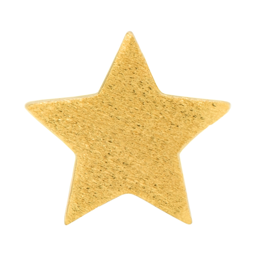 LULU Copenhagen Star örhänge 1 st Ear stud, 1 pcs Guldpläterad