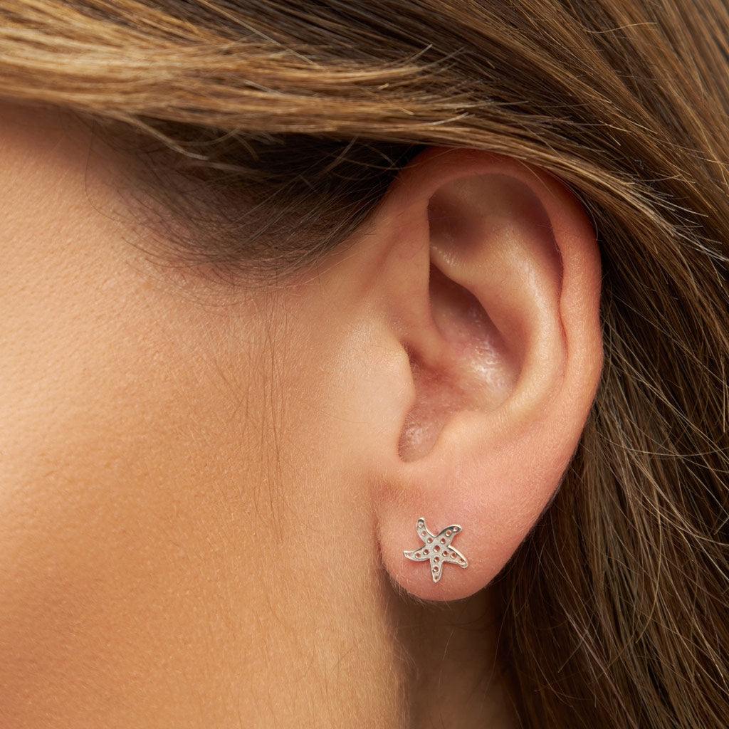 LULU Copenhagen Starfish örhänge 1 st Ear stud, 1 pcs Silver